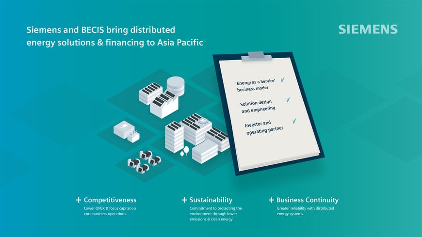 Siemens partners with BECIS to accelerate deployment of distributed energy in Asia Pacific